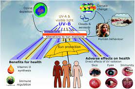 Uv rays are invisible waves of radiation generated by the sun. Human Health In Relation To Exposure To Solar Ultraviolet Radiation Under Changing Stratospheric Ozone And Climate Photochemical Photobiological Sciences Rsc Publishing
