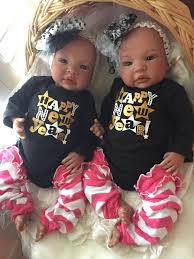 Happy New Year Lifelike Baby Twins Georgia And Sylvia Reborn Babies Reborn Babies For Sale Twin Babies