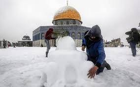 The site is a frequent flashpoint for violence, which unfolded again on friday night after thousands had gathered there to observe the. Rains Snow Dwindle As Winter Storm Abates The Times Of Israel