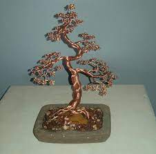 Estás en el lugar correcto. 62 Copper Braided Bonsai Tree Wire Sculpture Photograph By Ricks Tree Art