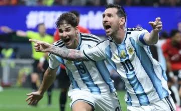Argentina revive! Messi lidera remontada brutal ante Egipto