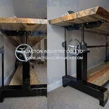 How to make a coffee table out of walnut plywood, aluminum legs and a cool lift top mechanism.more photos and details on this coffee table build on my websit. China Hand Operated Worm Drive Gearbox Lift Industrial Crank Coffee Table Office Desk Lift Table Raising Mechanism China Crank Coffee Table Screw Jack Lift