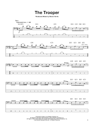 The Trooper Music Theory Guitar Guitar Tabs Songs Flamenco Guitar Lessons