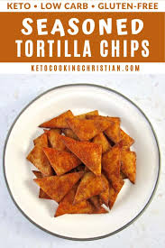 Baked ruffles original potato chips. Keto Seasoned Tortilla Chips Gluten Free Keto Cooking Christian