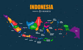Colorful Indonesia Map Ad Affiliate Affiliate Map Indonesia Colorful Business Card Design Illustrated Map Map