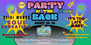 D'LISH PARTY IN THE BACK 2026 - HEIDI MUNRO & SOUL SENSATION