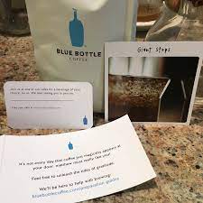 The gift of home cooking. Blue Bottle Coffee Giant Steps Rusty Fox Farm