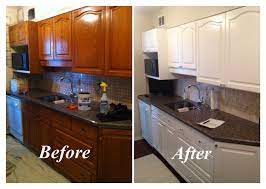 Pin By Canada Pro Painters On Cabinet Refinishing Painting Oak Cabinets White Refinishing Cabinets Kitchen Cabinets