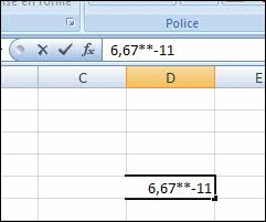 Saisir Facilement Des Nombres Eleves Excel