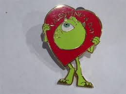 Download files and build them with your 3d printer, laser cutter, or cnc. Disney Trading Pin 19247 Wdw Valentine S Day Mike Monsters Inc