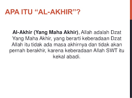 Cara meneladani asmaul husna sifat al baqi contohnya adalah. Makalah Asmaul Husna Al Wakil Contoh Makalah