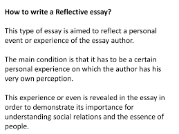 The following skills are evaluated when grading an argumentative essay: Reflective Essay Ppt Download