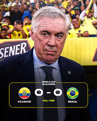 A goalless draw for Brazil to start the Ancelotti era 😬🇧🇷