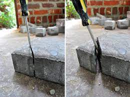 Creating a paver patio with the rectangular pavers in common use is a simple task, so most patios use a square shape that minimizes construction time. How To Build A Paver Patio It S Done Young House Love