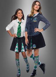 Bei uns teilt dich nicht der sprechende hut in dein haus, du kannst dir deine hogwarts schuluniform selber. Slytherin Rock Fur Kinder Harry Potter Bei Kostumpalast