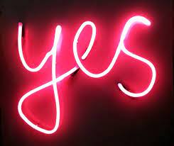 If A Pentagram Isn T Your Style Try Something That S Optimistic But 12 Things We Love From Chloe Sevigny S Nyc Apartment Neon Signs Neon Lighting Neon Words