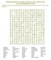 With these 10 sites, you can find free easy crosswords to print, puzzles, and other resources to keep you bus. Construction Word Find Word Find Free Printable Word Searches Spring Words