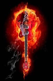 We've gathered more than 5 million images uploaded by our users and sorted them by the most popular ones. Guitar Fire Wallpaper Download To Your Mobile From Phoneky