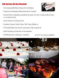 Sie planen einen runden geburtstag, eine hochzeit, ein jubiläum? Catering Service Eventgastronomie Portobello Leipheim Hochzeit Catering