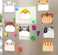 720 Sheets Cute Sticky Notes Kawaii Animal Sticky...