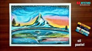 Easy Oil Pastel Drawing How To Draw Mountain Landscape Easy Drawing Subscribe Like Comment In 2020 Oil Pastel Drawings Oil Pastel Easy Nature Drawings A tutorial showing 7 ways to draw and shade mountains for fantasy maps. easy oil pastel drawing how to draw