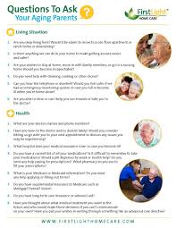 Questions To Ask Your Aging Parents Firstlight Home Care Aging Parents This Or That Questions Home Care