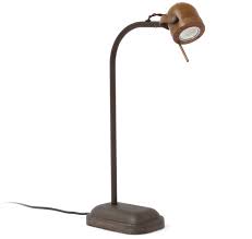 Add a timeless traditional look to your office with this metal desk lamp finished in warm antique copper. Spezia Dutch Desk Light In Copper Casa Lumi