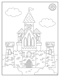 You can find here 2 free printable coloring pages of princess castle. Magical Majestic Castle Coloring Pages Kids Activities Blog