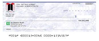 Td canada trust line of credit. Custom Personal Cheques Product Cheque Print
