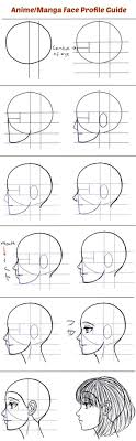 How To Draw The Side Of A Face In Manga Style Manga Tuts Come Disegnare Disegni Disegni Di Teste