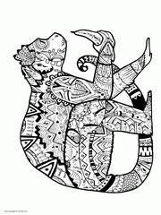 We have compiled for you a large collection of images with different animals. 100 Animal Coloring Pages For Adults Difficult