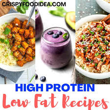 Your skin, hair, muscles and all your body parts benefit from healthy protein rich foods. 21 High Protein Low Fat Recipes You Need To Try