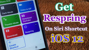 Get Respring On Siri Shortcut Ios 12 Youtube