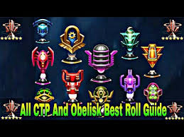 These custom gears are not good so it is used for enhancing other higher custom gear. Video Ctp Obelisk