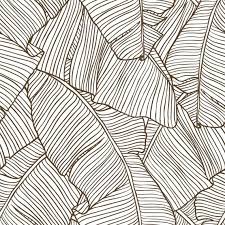 Black And White Leaf Peel And Stick Wallpaper Pin On Grafiche Classico