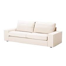 Replace Cover For Ikea Kivik Three Seat Sofa Bed 100 Cotton Sofa Cover For Ikea Kivik Sleeper White Slipcovers For Chairs Ikea Sofa Bed Ikea Sofa Bed Cover