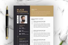 Professionally written free cv examples that demonstrate what to include in your curriculum vitae and how to structure it. One Page Resume Template Creative Illustrator Templates Creative Market