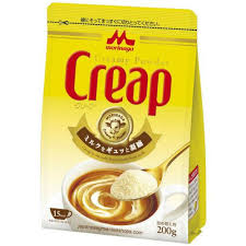Php 150.00 per box of 5 sachets from local distributors. Morinaga Creap Creamy Powder Coffee Creamer 200 Grams Japanese Green Tea Shops