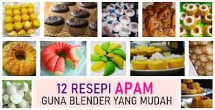 Mencari resepi kuih kukus yang mudah dibuat? 12 Resepi Apam Guna Blender Yang Mudah Gebu Dan Sedap