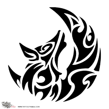Pin By Klair Larson On Tattoo Wolf And Moon Tattoo Tribal Wolf Tattoo Wolf Tattoo Design