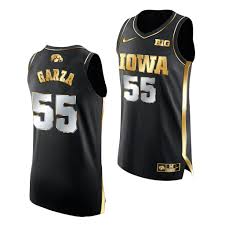 The iowa hawkeyes men's basketball team represents the university of iowa in iowa city, iowa, as a member of the big ten conference and the national collegiate athletic association. Youth Iowa Hawkeyes Luka Garza Replica College Basketball 55 Jersey Black