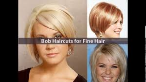 If you can commit to bleaching and dying your hair, this combination of orange, pink, and dark purple can blend well with each other to give you the ultimate. Short Stacked Haircuts For Fine Hair Youtube