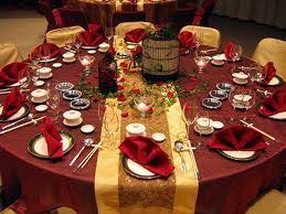 Wedding Inspirations Red Brown And Gold Wedding Gold Wedding Decorations Gold Table Setting Wedding Reception Table Decorations