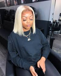Black And Blonde Bob Wig Pinterest Temilondon Blonde Bob Wig Blonde Hair Black Girls Hair Styles