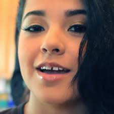 Hide, navi, 92 (read as kuni), and soh. Becky G Makeup Mauve Lipstick Steal Her Style