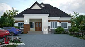 4 Bedroom Bungalow Bungalow Design Bungalow Style House House Construction Plan