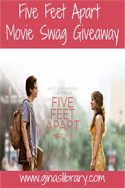 Please help us to describe the issue so we can fix it asap. Five Feet Apart Movie Swag Giveaway Gina S Library