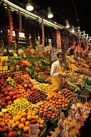 Fruit Market Barcelona Spain Spain Barcelona Marketing