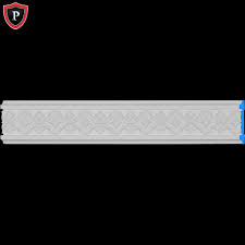 Wallcoverings specially designed for dadoes, such as lincrusta, may also dictate the precise height of the rail. X 95 3 4 L Chair Rail Moulding Victorian Design Polyurethane Material