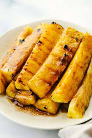 If you can buy fresh pineapple peeled and cored it obviously. Caramelized Brown Sugar Cinnamon Grilled Pineapple The Recipe Critic